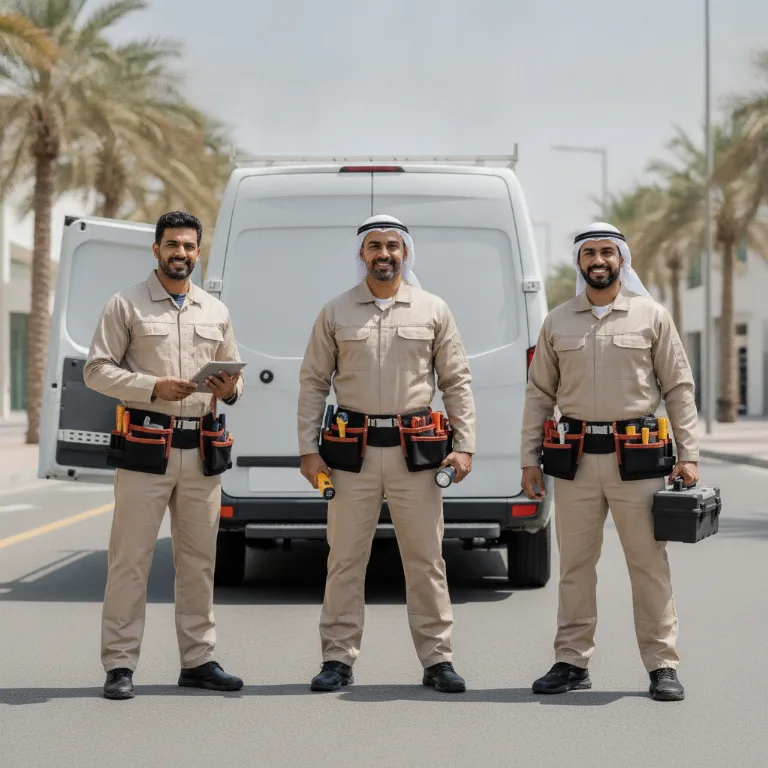 Home Inspector team in Dubai Investments Park